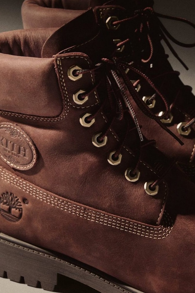 Kith and Timberland Deliver Three-Boot Footwear Collection for Winter 2026 wheat burgundy wild dove