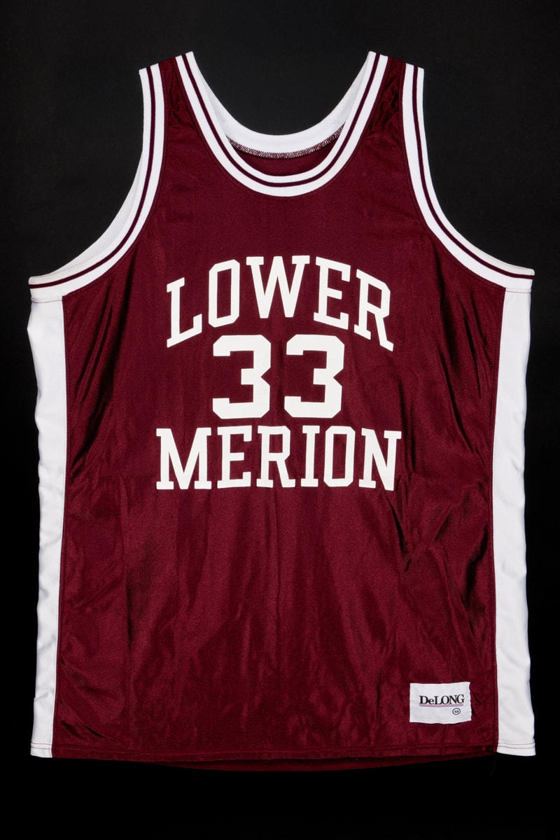 Kobe Bryant's Game-Worn High School Jersey Sells for Record $2.2 Million USD at Sotheby's nba lakers Lower Merion High School