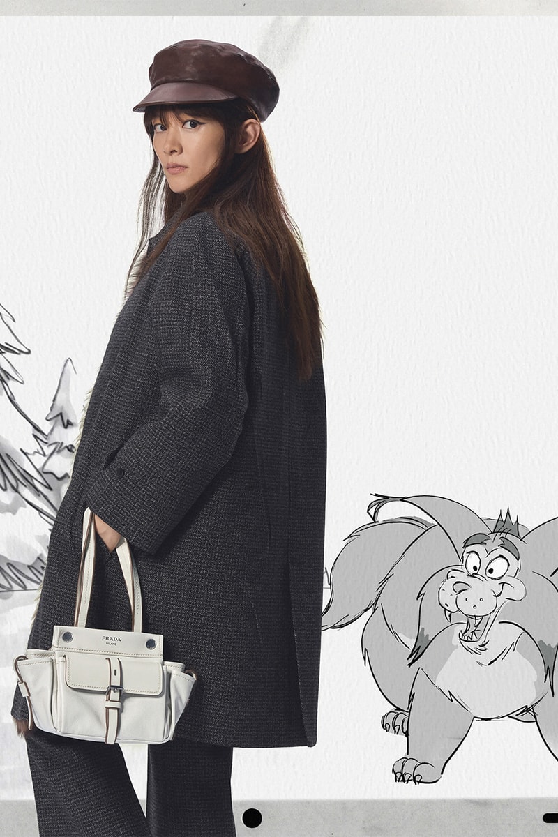 Prada Holiday 2026 Campaign Disney Animator John Pomeroy Miuccia Prada Raf Simons Info Sadie Sink Maya Hawke Chen Haoyu Luther Ford Kelvin Harrison Jr