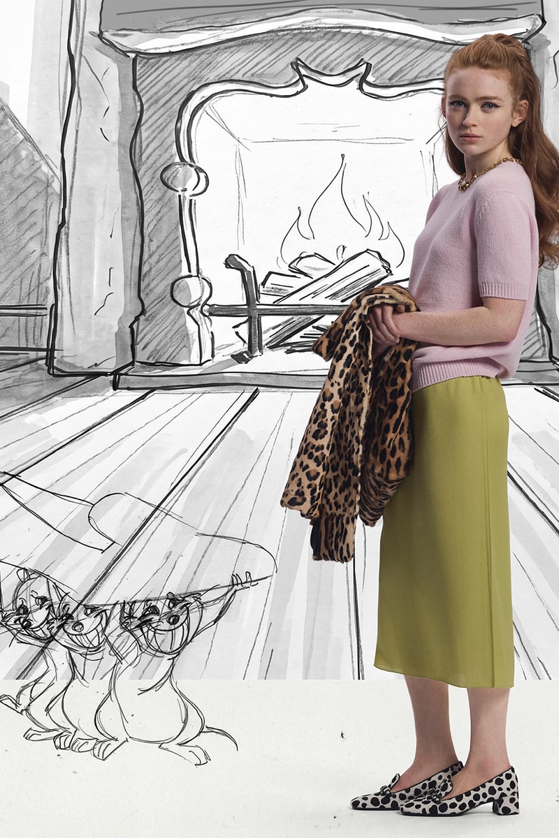 Prada Holiday 2026 Campaign Disney Animator John Pomeroy Miuccia Prada Raf Simons Info Sadie Sink Maya Hawke Chen Haoyu Luther Ford Kelvin Harrison Jr