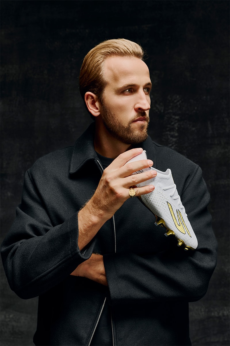 skechers harry kane ballon d'or football soccer gold limited edition signet ring boots footwear shoes hypebeast sports sport