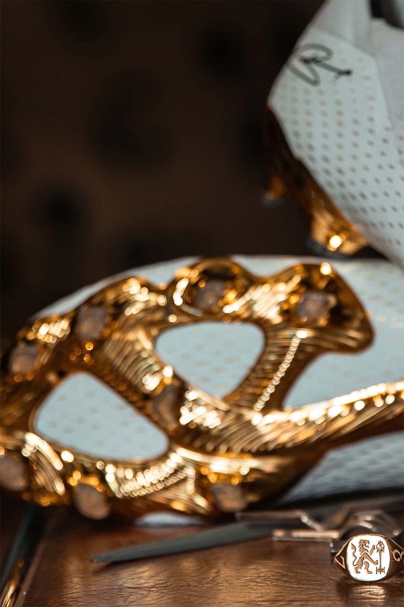 skechers harry kane ballon d'or football soccer gold limited edition signet ring boots footwear shoes hypebeast sports sport