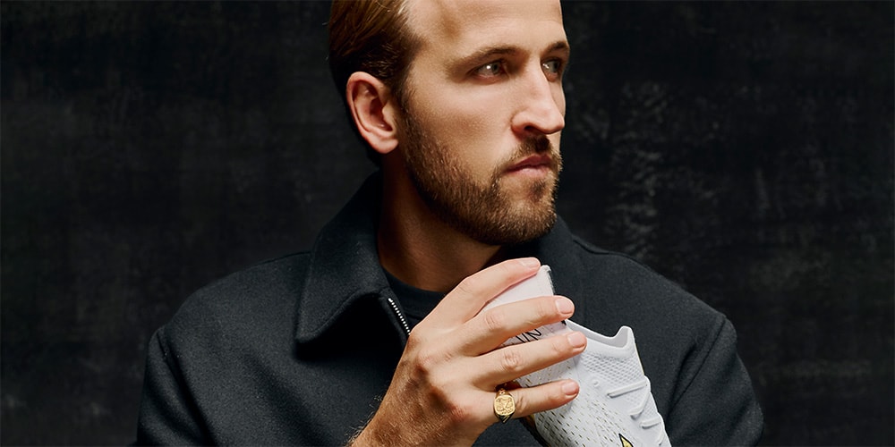 Skechers Honors Harry Kane With a Bespoke Gold Signet Ring and Limited-Edition B...