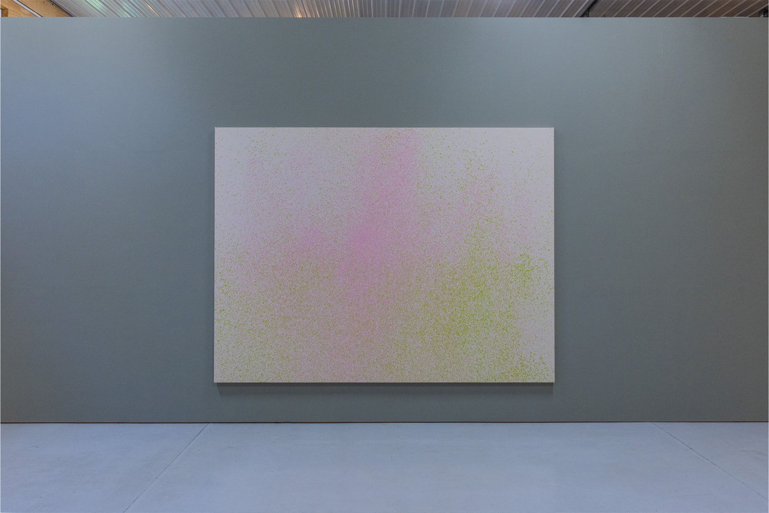 Lucien Smith Final Exhibition Tripoli Gallery New York Delay of Game Rain Paintings