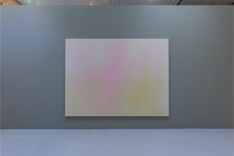 Lucien Smith Final Exhibition Tripoli Gallery New York Delay of Game Rain Paintings