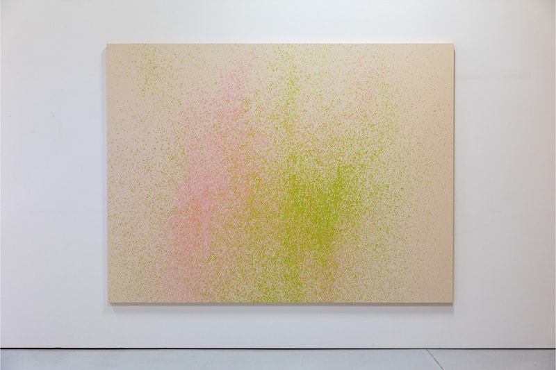 Lucien Smith Final Exhibition Tripoli Gallery New York Delay of Game Rain Paintings