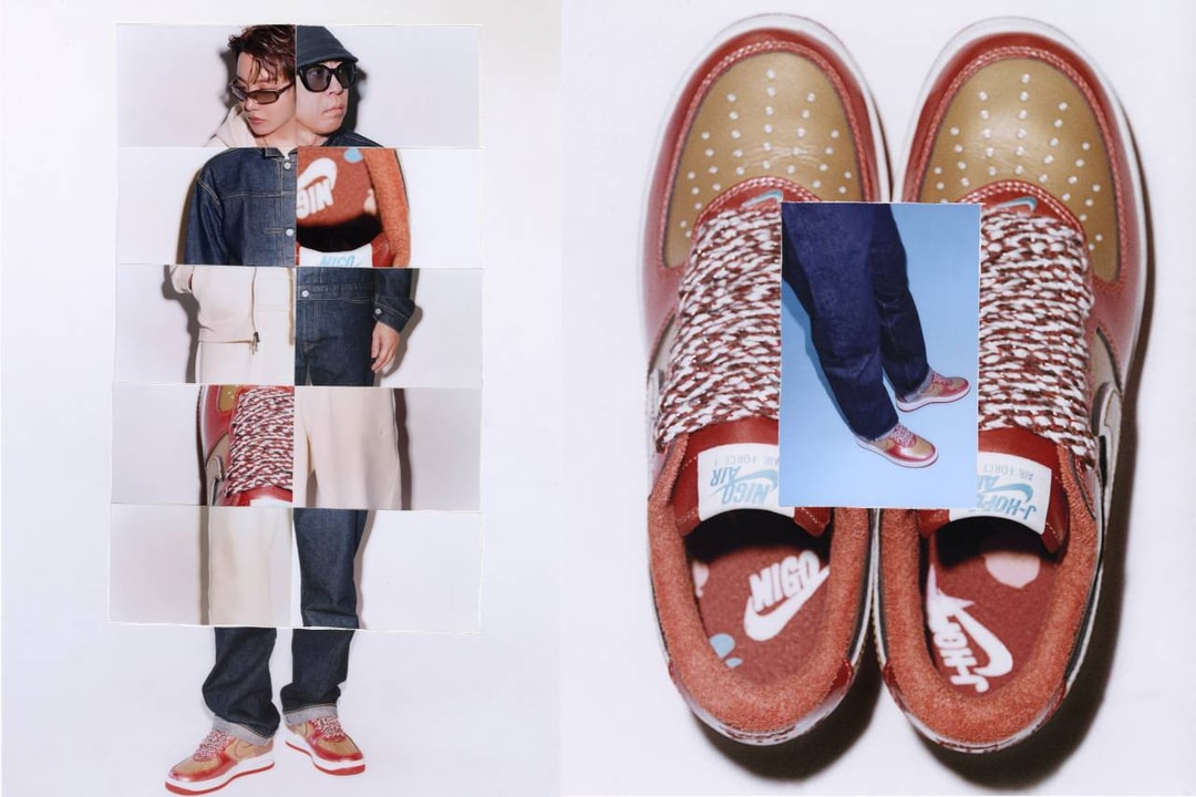 NIGO® x Nike Air Force 1 Introduce a Triple Collaboration Model Featuring BTS' j-hope