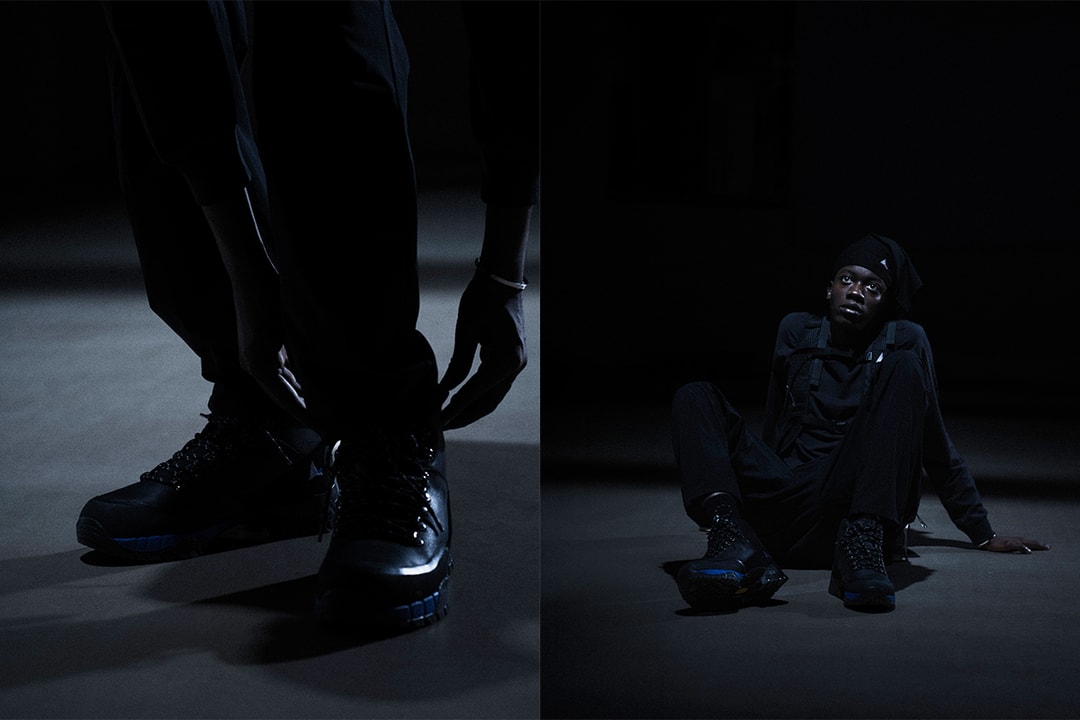 ROA and fragment Unveil First Collaboration — Reconstructing Hybrid Boots in Black and Blue