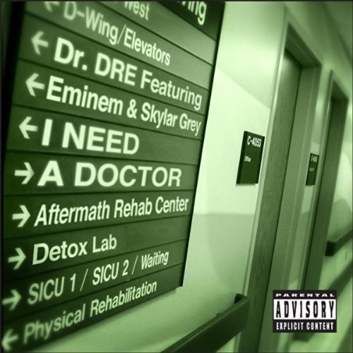 Dr. Dre featuring Eminem & Skylar Grey - I Need A Doctor (Artwork)