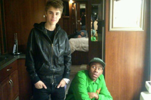Tyler, the Creator Meets Justin Bieber