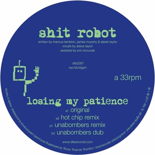 Shit Robot - Losing My Patience (Hot Chip Remix)