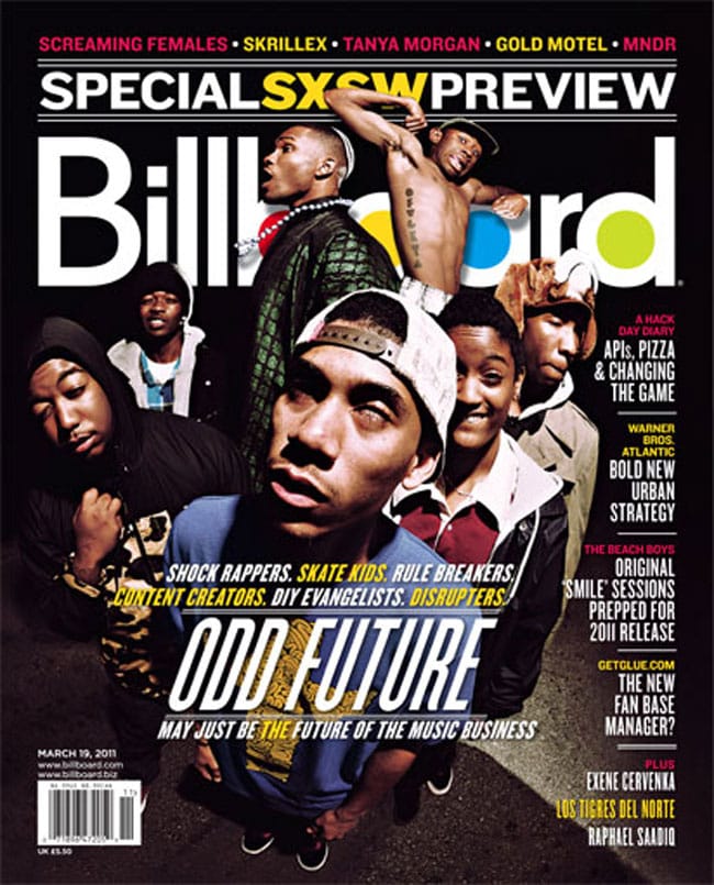 Odd Future Covers Billboard Magazine