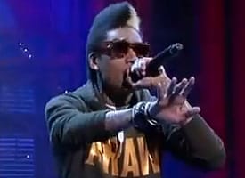 Wiz Khalifa - Roll Up (Live on Late Show with David Letterman)
