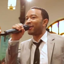 John Legend covers Aretha Franklin in Baptist Church