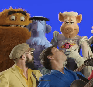 OK Go and The Muppets - Muppet Show Theme Song 