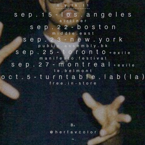 Blu announces 'No York' tour dates