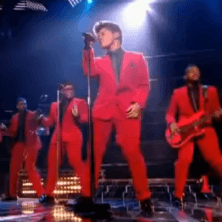 Bruno Mars - Runaway Baby (Live on X Factor)