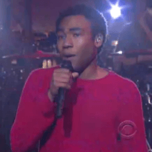 Childish Gambino on Late Night with David Letterman