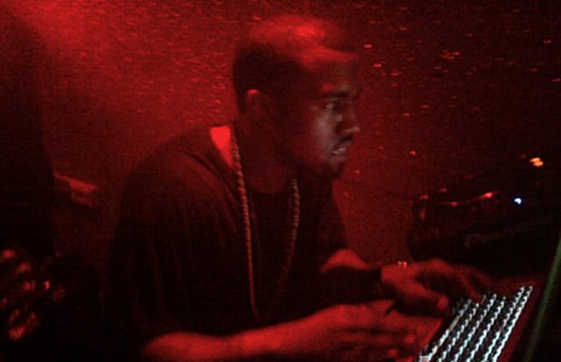 Kanye West debuts new music during his first ever DJ set  