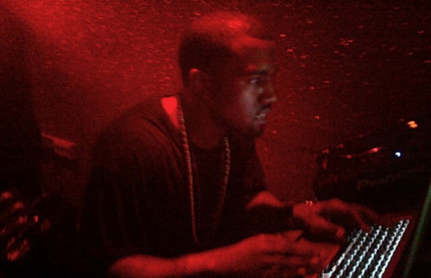 Kanye West debuts new music during his first ever DJ set