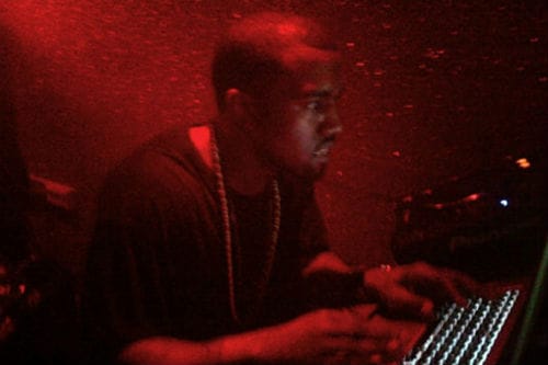 Kanye West's DJ debut in London 