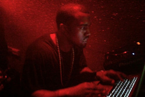 Kanye West's DJ debut in London