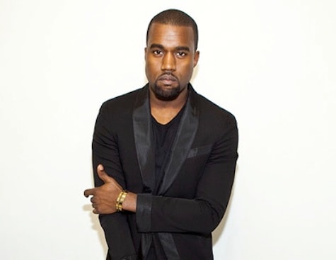 Kanye West performing in 1996