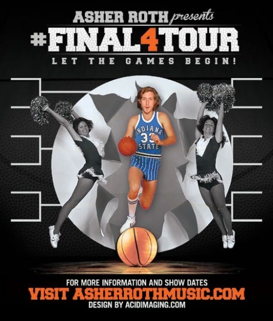 Asher Roth announces "Final Four" Tour
