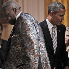 President Obama sings "Sweet Home Chicago" alongside B.B. King & Mick Jagger