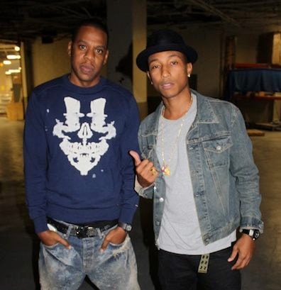 Pharrell says he and Jay-Z are "working on something crazy"