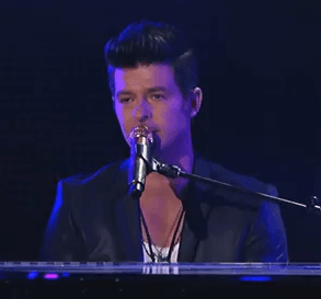 Robin Thicke performs "Pretty Lil' Heart" on 'Jimmy Kimmel Live!'