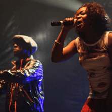 Buraka Som Sistema live at the Gaîté Lyrique in Paris