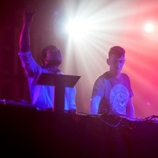 Skream and Benga live at Neumos in Seattle, Washington
