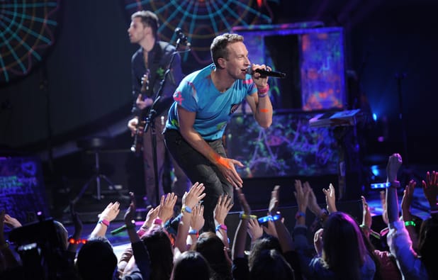 Coldplay performs on 'American Idol' 
