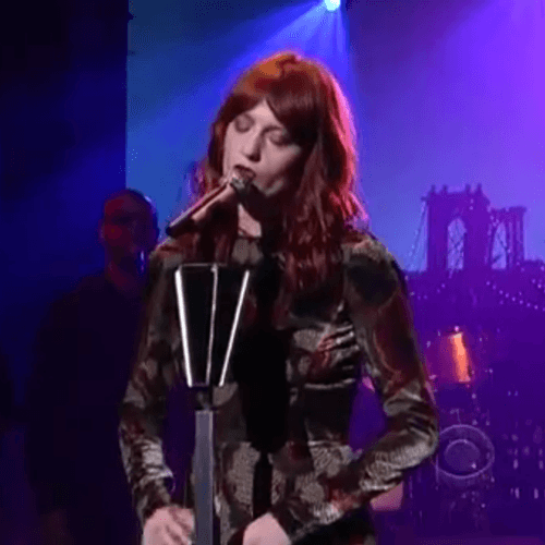 Florence + the Machine - No Light, No Light (Live on Letterman)