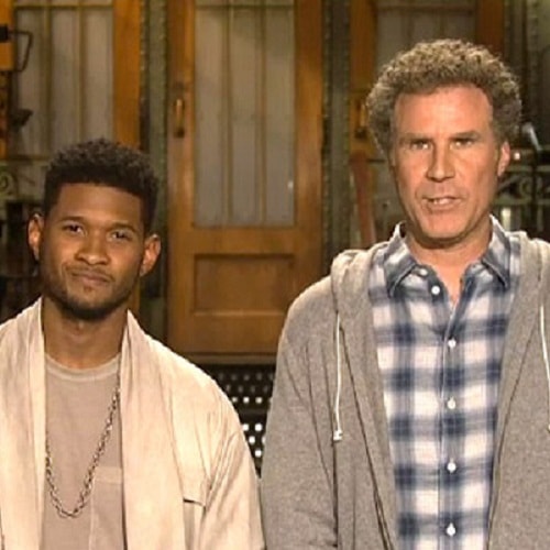 Usher stars alongside Will Ferrell in SNL Promo