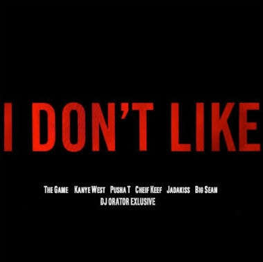 Game featuring Chris Brown - I Don't Like (Remix) (Drake Diss)