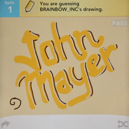 John Mayer - Queen of California (Draw Something Video)
