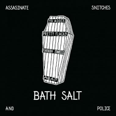 A$AP Rocky & A$AP Mob featuring Flatbush Zombies - Bath Salt (Artwork)