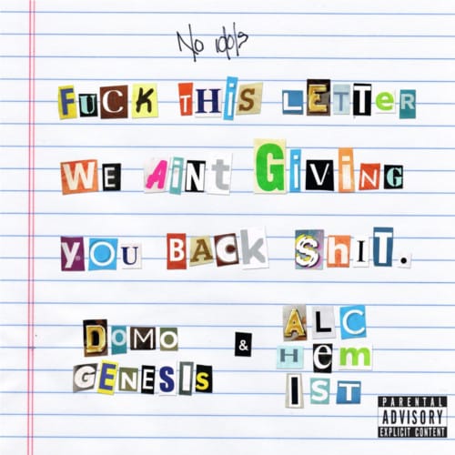 Domo Genesis & The Alchemist - No Idols (Artwork)