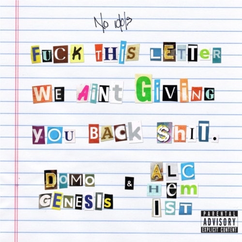 Domo Genesis & The Alchemist - No Idols (Artwork)