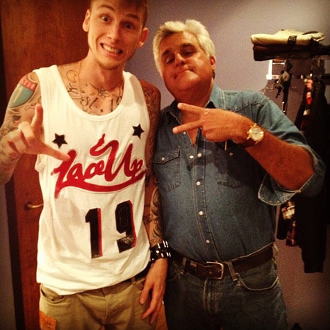 MGK featuring Ester Dean - Invincible (Live on The Tonight Show with Jay Leno)