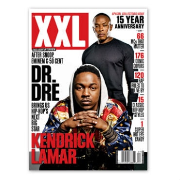 Kendrick Lamar and Dr. Dre Cover XXL's 15th Anniversary Issue