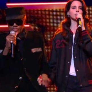 Bobby Womack x Lana Del Rey - Dayglo Reflection (Live on 'Le Grand Journal')