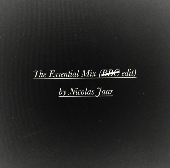 Nicolas Jaar – The Essential Mix (no BBC Edit)