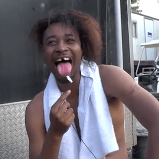 Danny Brown at the Gathering of the Juggalos