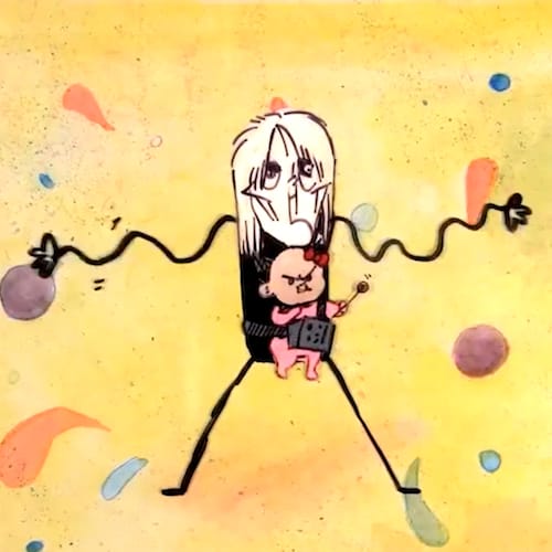 Japanther - She's the One (Video by 50 Teenaged Animators)