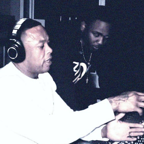 Kendrick Lamar Vibes in the Studio with Dr. Dre and André 3000