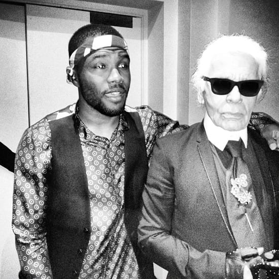 Frank Ocean Performs for Chanel's 'La Petite Veste Noire' Paris Launch