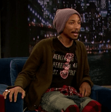 Pharrell on 'Late Night with Jimmy Fallon'